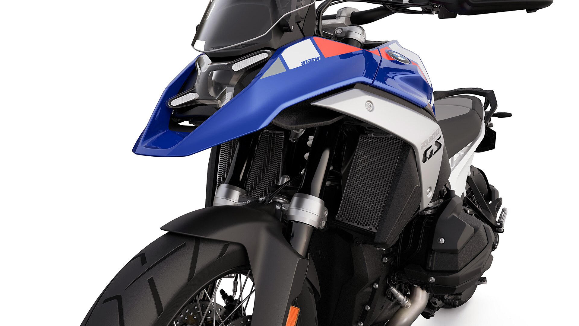 La rejilla de protección del radiador de la R 1300 GS Trophy de BMW Motorrad